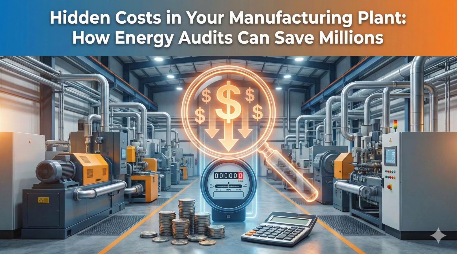 Hidden Costs in Your Manufacturing Plant: How Energy Audits Can Save Millions